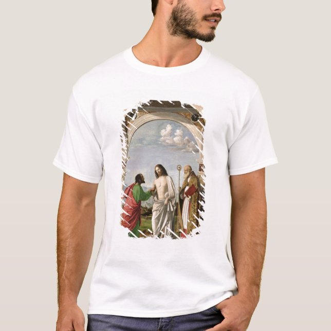 Doubting Thomas with St. Magnus, c.1504-05 T-Shirt (Front)