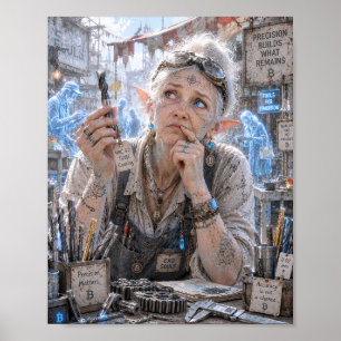 Doubts / CNC Machine Operator / Tool Store Poster