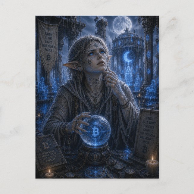 Doubts / Oracle / Temple of the Moon Postcard (Front)