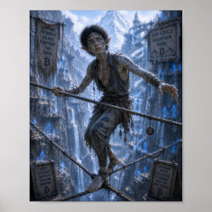 Doubts / Tightrope Walker / Mountains Poster