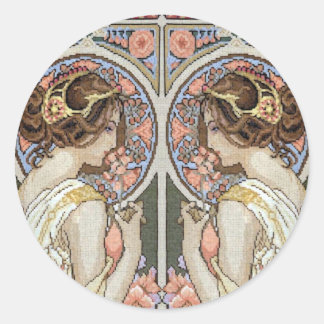 Douceur Classic Round Sticker