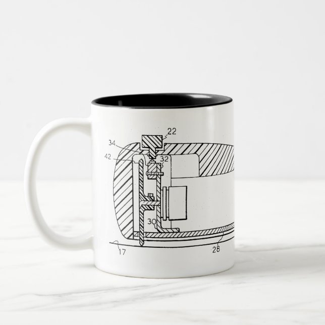 Doug Engelbart's mouse patent - the mug (Left)