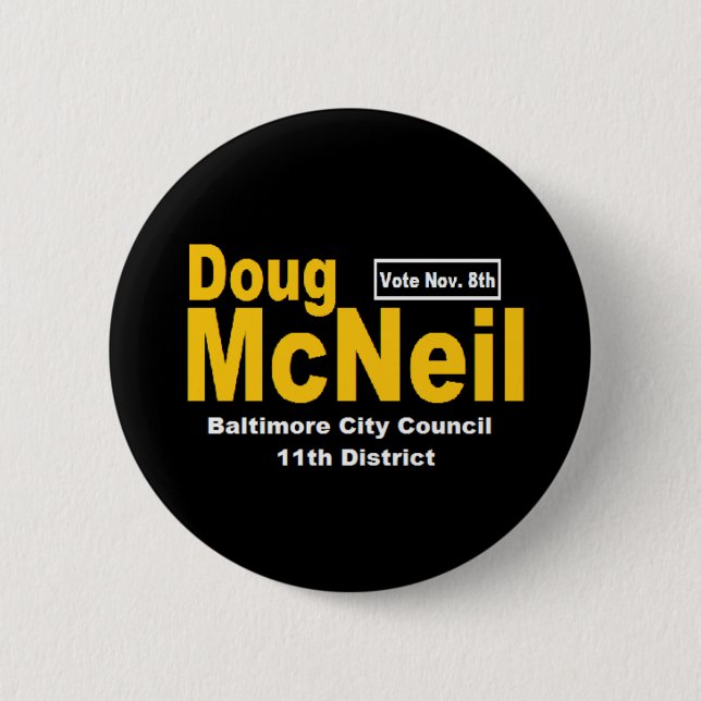 Doug McNeil Button (Front)