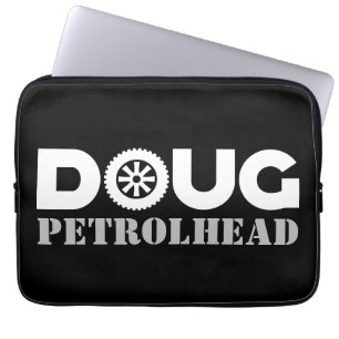 Doug Petrol Head Laptop Sleeve