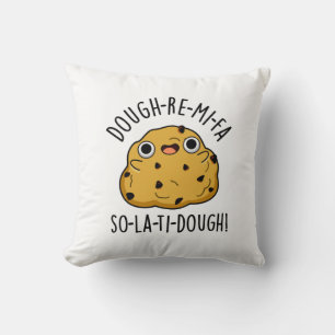 Dough-Re-Mi Funny Music Dough Pun Cushion