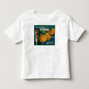 Doughboy Apple Crate LabelWatsonville, CA Toddler T-Shirt