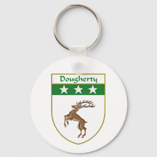 Dougherty Coat of Arms/Family Crest Key Ring