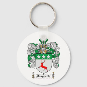 DOUGHERTY FAMILY CREST - DOUGHERTY COAT OF ARMS KEY RING