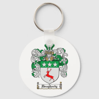 DOUGHERTY FAMILY CREST -  DOUGHERTY COAT OF ARMS KEY RING