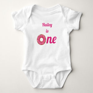 Doughnut 1st Birthday Party Bodysuit