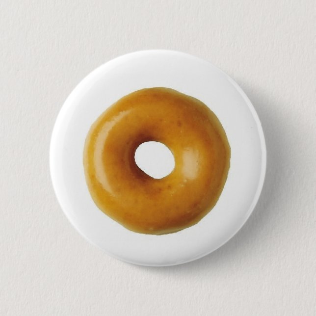 Doughnut 6 Cm Round Badge (Front)