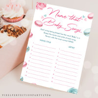 Doughnut Baby Shower Name That Baby Songs Game Car