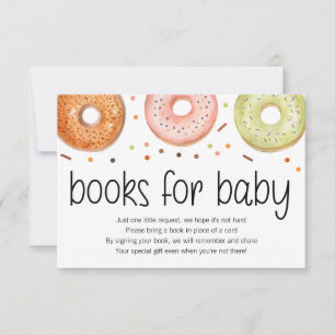 Doughnut Baby Sprinkle Books for Baby Card