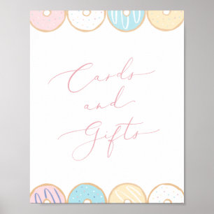 Doughnut Baby Sprinkle Cards and Gifts Sign