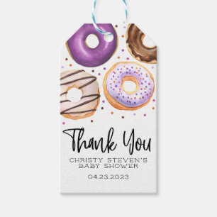 Doughnut Baby Sprinkle Gift Tags