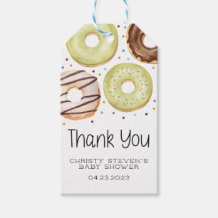 Doughnut Baby Sprinkle Gift Tags