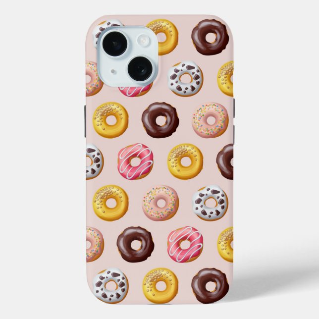 Doughnut Bakery Shop Pattern Case-Mate iPhone Case (Back)