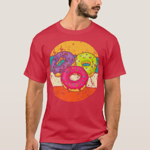 Doughnut Baking Baker Bakery Cake Vintage Retro 1 T-Shirt