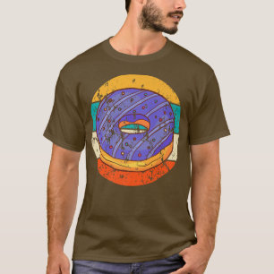 Doughnut Baking Baker Bakery Cake Vintage Retro T-Shirt