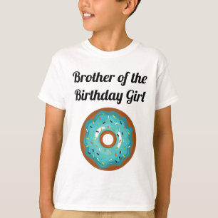 Doughnut Birthday Party Brother T-Shirt