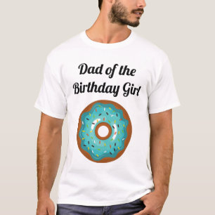 Doughnut Birthday Party Dad T-Shirt