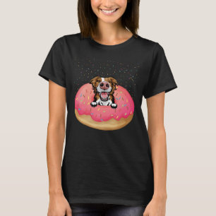Doughnut Border Collie Dog Lover T-Shirt