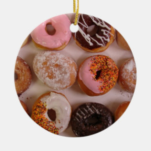 Doughnut Box! Ceramic Tree Decoration
