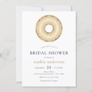 Doughnut Bridal Shower Invitation