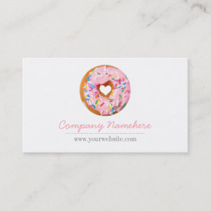 Doughnut Business Card