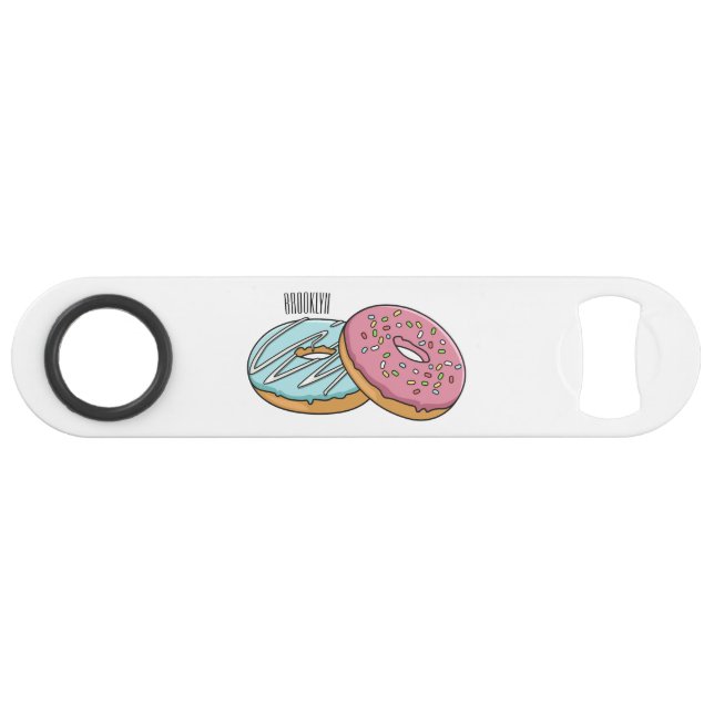 Doughnut cartoon illustration (Front (Horizontal))