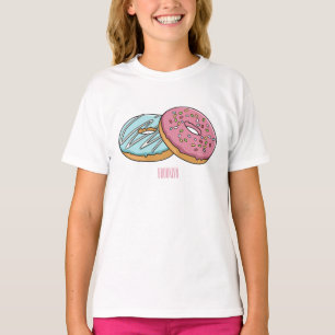 Doughnut cartoon illustration T-Shirt