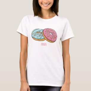 Doughnut cartoon illustration T-Shirt