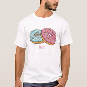 Doughnut cartoon illustration T-Shirt