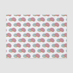 Doughnut cartoon illustration tissue paper