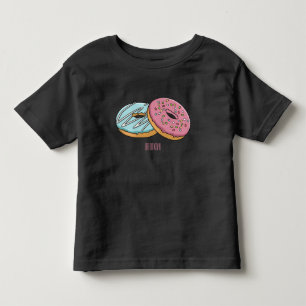Doughnut cartoon illustration toddler T-Shirt