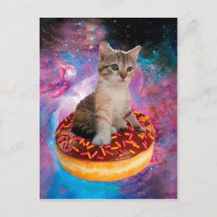 Doughnut Cat - Doughnut lover Postcard