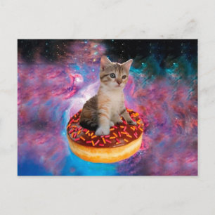 Doughnut Cat - Doughnut lover Postcard