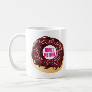 Doughnut coffee mug