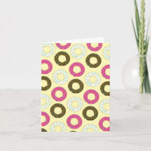 Doughnut Cute Kid's Doughnuts Stationary Cards