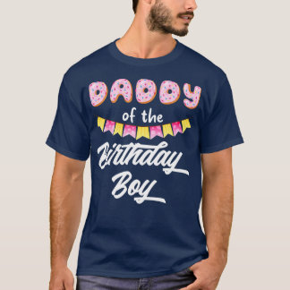 Doughnut Daddy Of The Birthday Boy T-Shirt