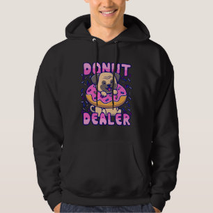 Doughnut Dealer Pug Gift Classic T-Shirt 994 Hoodie