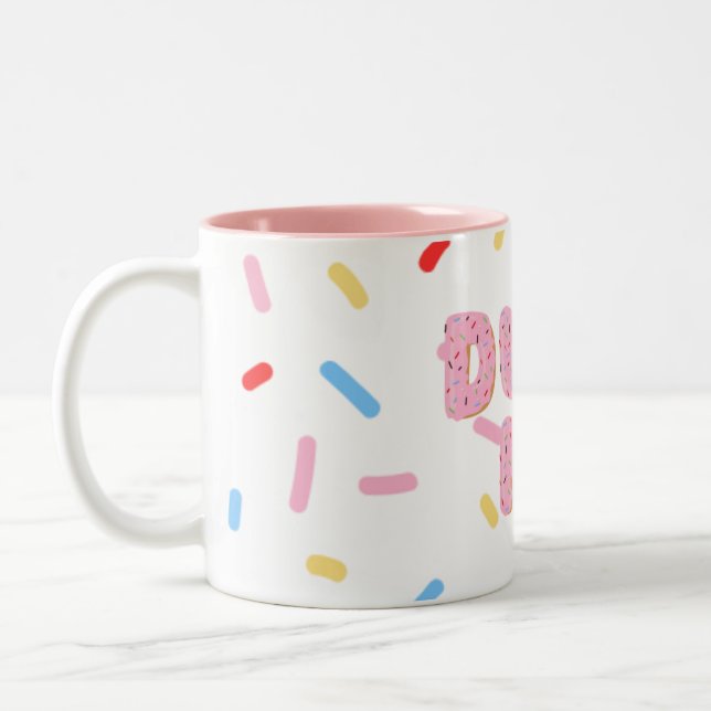 Doughnut design coffee mug (Left)