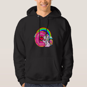 Doughnut  Doughnut Food Baking Pastries Unicorn Hoodie