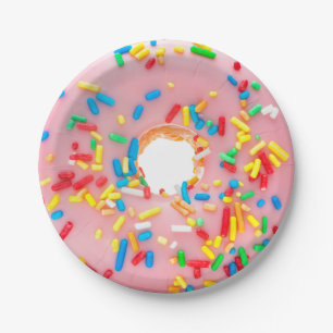 Doughnut - Doughnut Paper Plate
