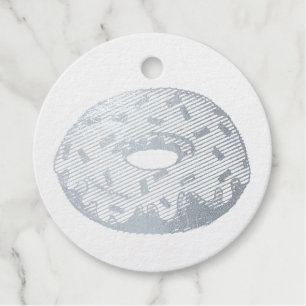 Doughnut Doughnut Sprinkles Frosting Junk Food Foo Favour Tags