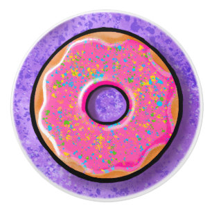Doughnut Dreams Ceramic Knob