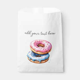 Doughnut favour wedding sweet treat favour bags