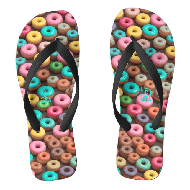 doughnut flip flops (Footbed)