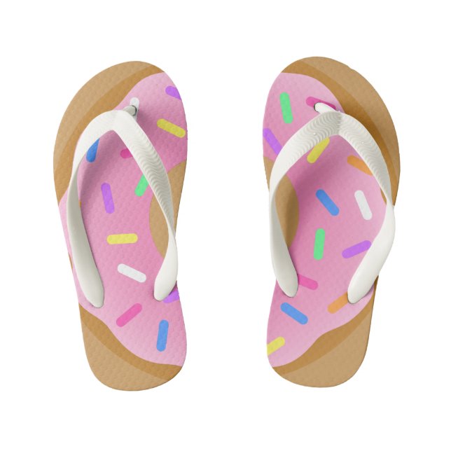 Doughnut Flip Flops (Footbed)