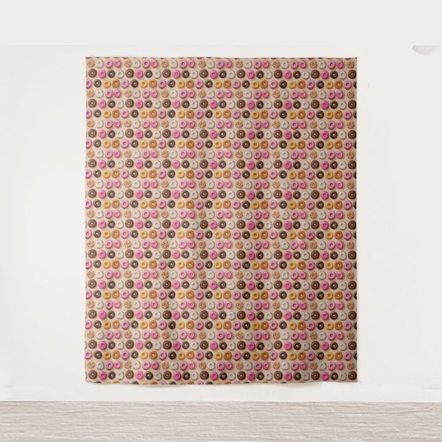 Doughnut Fun Tapestry  (Front)
